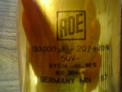 1 roe 50V 150000UF computer grade capacitor