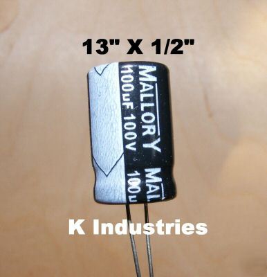 8PK 100UF 100V radial electrolytic capacitor