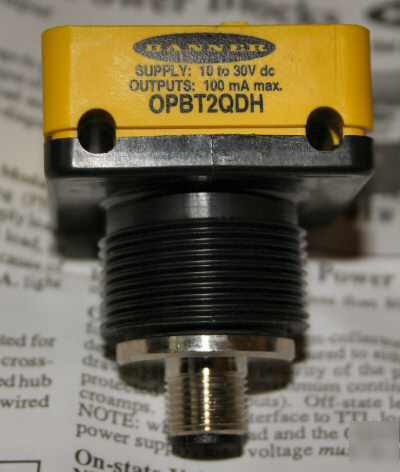 Banner omni-beam bi-modal power block 10-30VDC OPBT2QDH