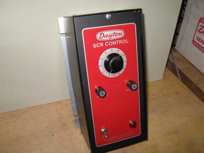 Dayton scr dc speed control 5X485A
