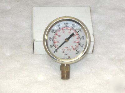 Dynamic fluid component CF1P-007 glycerine filled gauge