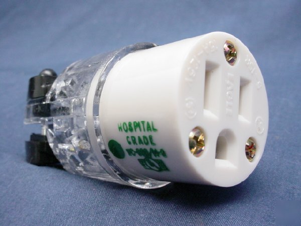 Eagle hospital grade connector 5-15 15A 125V 8269