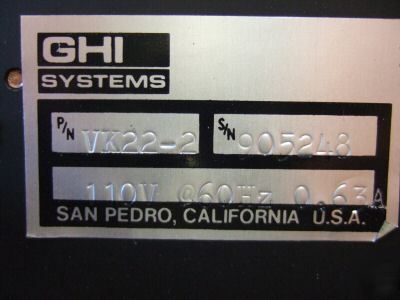 Ghi systems transienten recorder vk-22-2