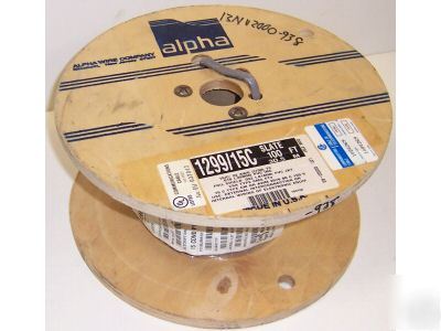 New alpha wire communications cable 1299/15C slate 100'
