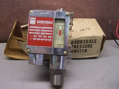 New barksdale stainless vacuum pressure switch 9675-1 