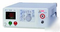 New instek ac / dc hi-pot tester 5000 volts 5 kv - 