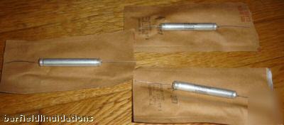 (3) antalex fixed electrolytic capacitors 59OUF20VDC