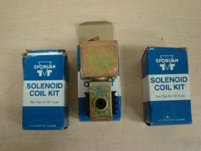 (3) sporlan mkc-1 solenoid kit, =