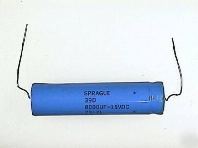 8000UF 15 volt axial capacitor