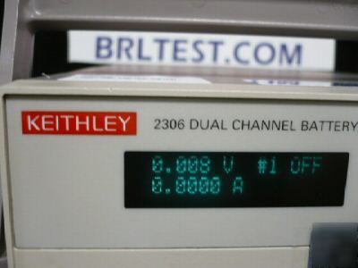 Keithley 2306 dual channel battery simulator 