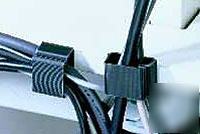 Cord away computer cable wire organizer clips pack of 6