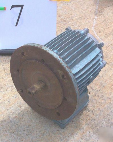 Electric motor 480 volt approx 1 hp approx 3/4