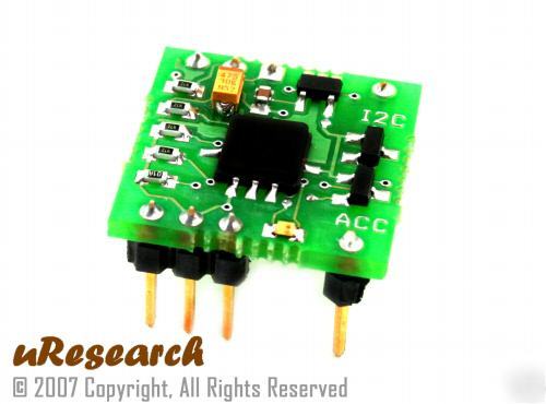 I2C-acc (2G dual axis accelerometer) basic stamp, pic 