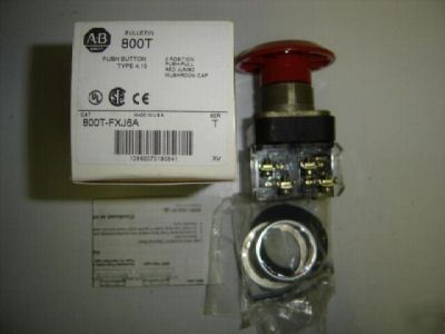 Allen bradley 800T-FXJ6A 2 pos. red push button 
