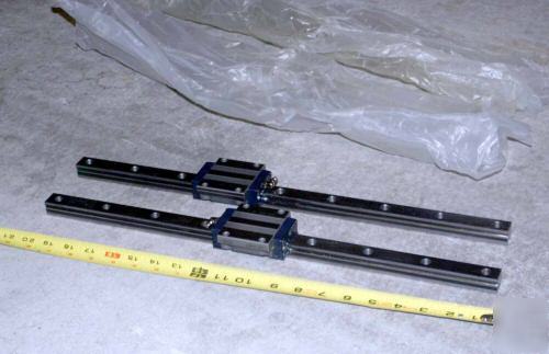 Iko LWH20 bearing rail with cars thk 19.75 inches
