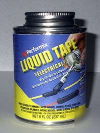 Liquid electrical tape - 8 oz. economy size - black