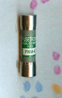 New bussmann fusetron fnm-4 time delay fuse FNM4 fnm