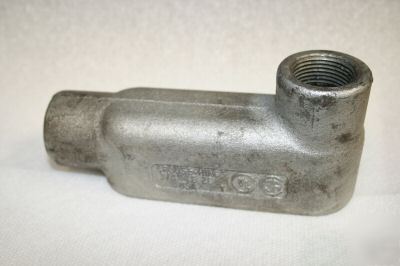New crouse-hinds unilet 3/4 lb conduit iron 