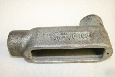 New crouse-hinds unilet 3/4 lb conduit iron 