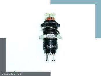 New dialight panel mount indicator light - red led