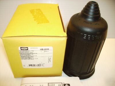 New hubbell twist-lock boot seal-tite cover HBL6036 ***