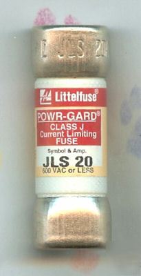 New littelfuse fast acting jls 20 JLS20 fuse 20 amp