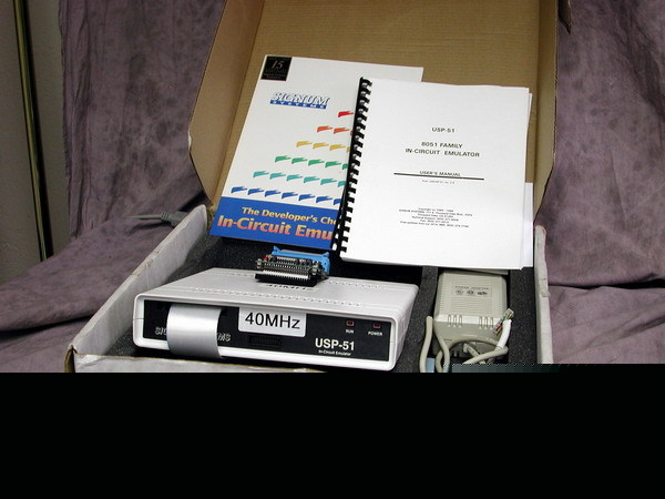 Signum usp-51 8051/8052 in circuit emulator 40MHZ