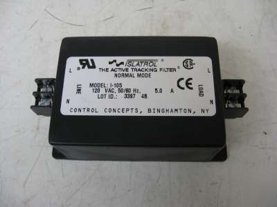 Islatrol active tracking filter i-105 120 v