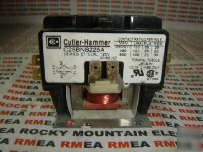 Cutler hammer definite purpose contactor 2 pole 600V 