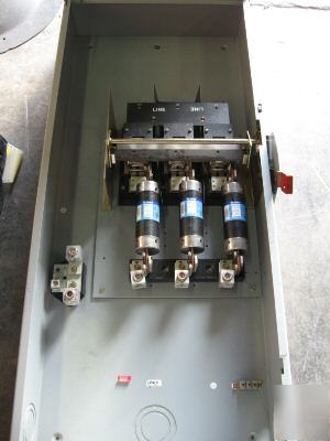 Ge disconnect TH3365R 400A 600V 3P fused N3R raintight
