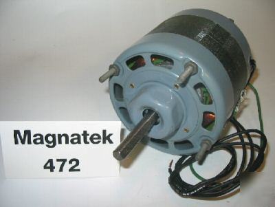 Magnetek 1/12 hp motor #472 1550RPM 208-230 v 3/8 shaft