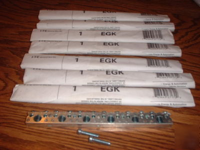 New (8) i-t-e siemens egk ground bar kit 21 pole - 