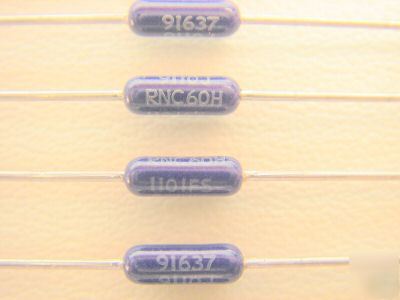 Resistor, RNC60H1101FS, 1.1K ohm,1/4W,1%,250V,(50 ea)