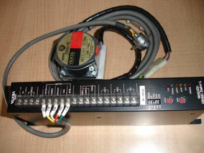 Set of 3 vexta 5 phase drive with motor 