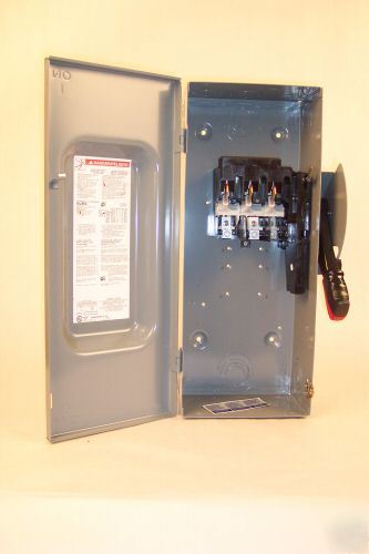 Square d 100 amp safety disconnect switch HU363 