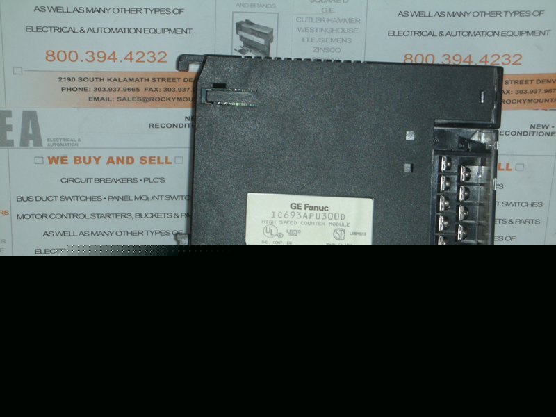 Ge fanuc IC693APU300D high speed counter module