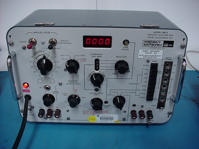Impulse counter & noise measuring set model-tts 58B-cn