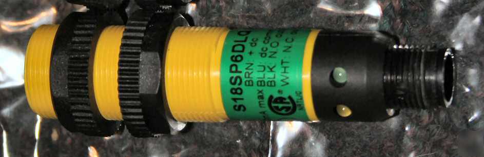 New banner eng. photoelectric sensor S18SP6DLQ pnp S18