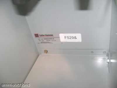 New cutler hammer 3MM22RRLB 200 amp res. electric meter 