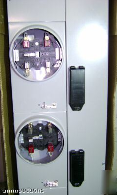 New cutler hammer 3MM22RRLB 200 amp res. electric meter 