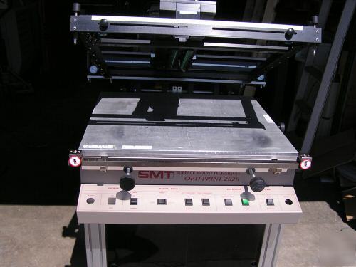 Smt opti prnt 2020 screen printer 21