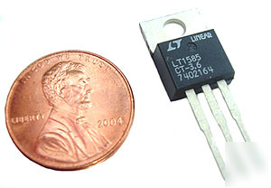 Voltage regulator ~ LT1585CT-3.6 ~ 4.6A 3.6V ~ ic ldo 1