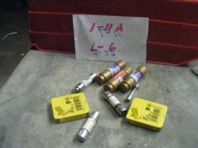 13 mixed lot of fuses