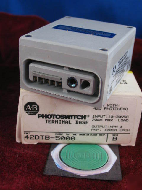 42DTB-50/ b allen bradley photoswitch terminal base 