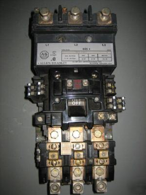 Allen bradley size 4 505-eod starter ab 135A E0D