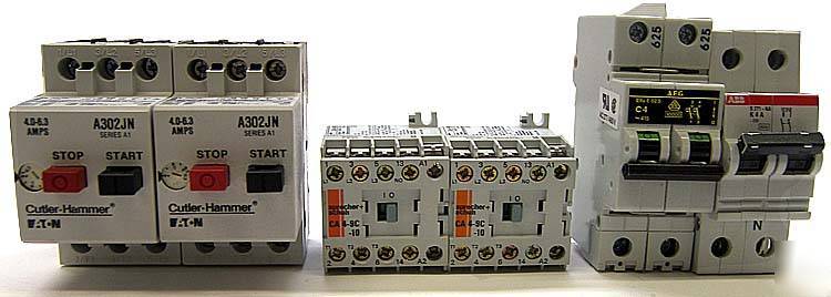 Lot cutler hammer motor starter abb circuit breaker