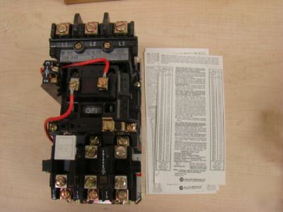 New allen bradley 509-aod motor starter, =