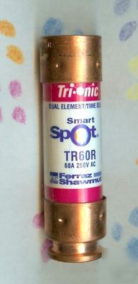 New gould shawmut TR60R fuse 60 amp tr-60-r smart spot