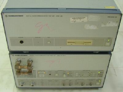 Rohde & schwarz digital radiocommunication test set