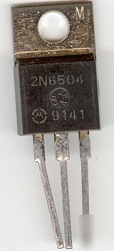 Transistor motorola 2N6504 electronics avionics